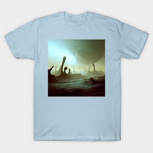 Alien landscape T-Shirt